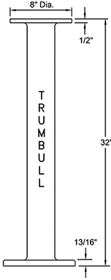 Pedestal-dimensions