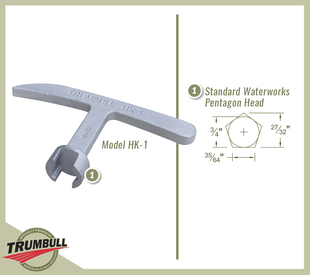 Pentagon Hand Keys - Trumbull Manufacturing, Inc.