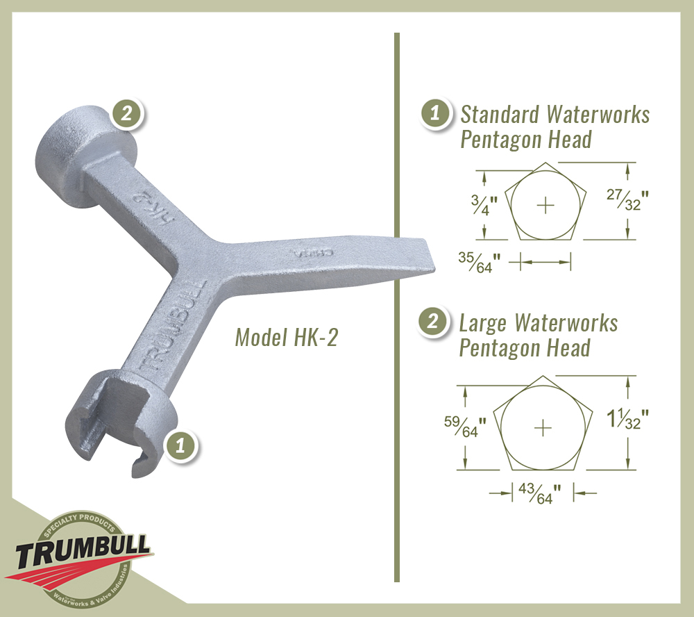 Pentagon Hand Keys - Trumbull Manufacturing, Inc.