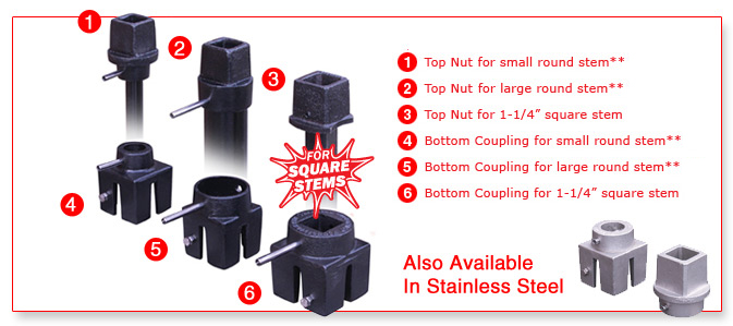 top-nut-couplings